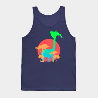 Hybrid Animal World Art Tank Top